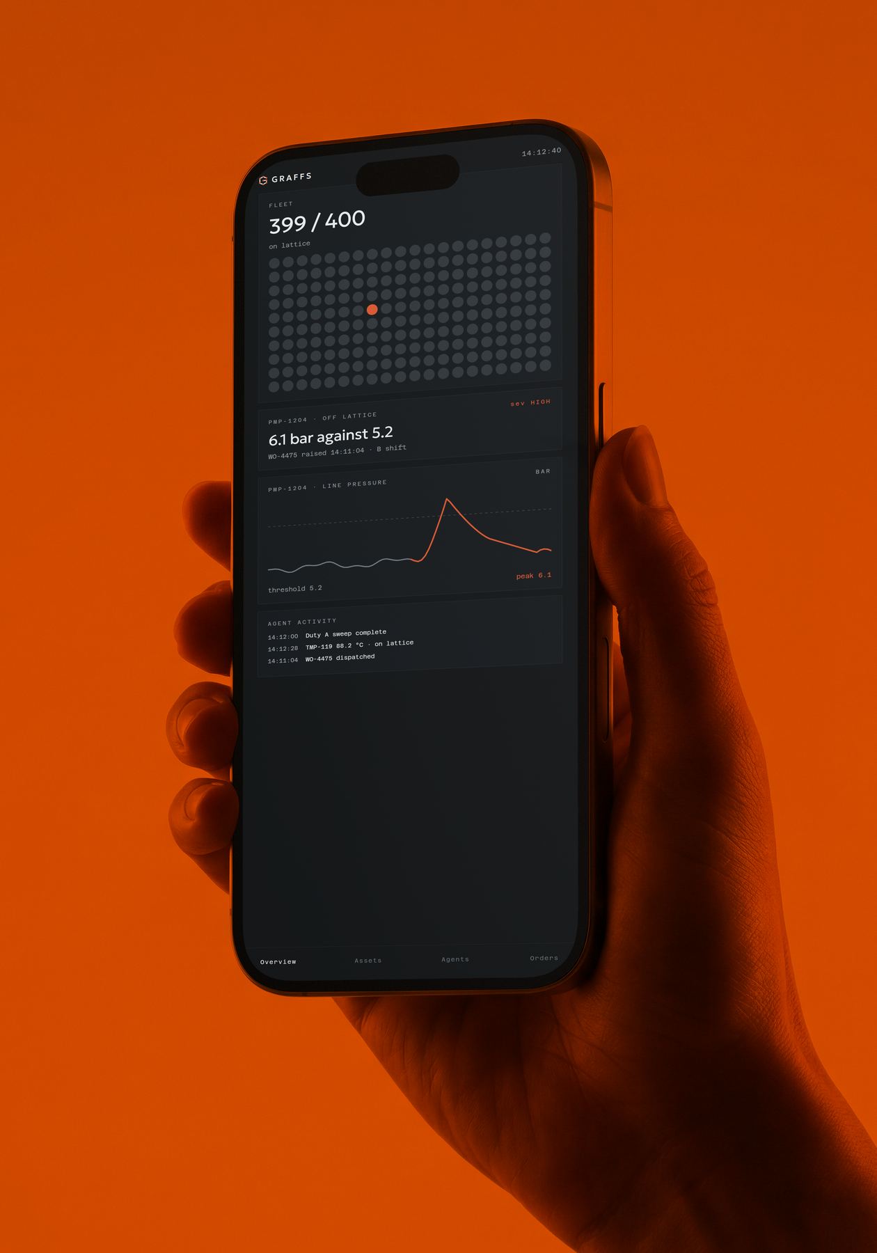 Phone console — Product · the console on a phone