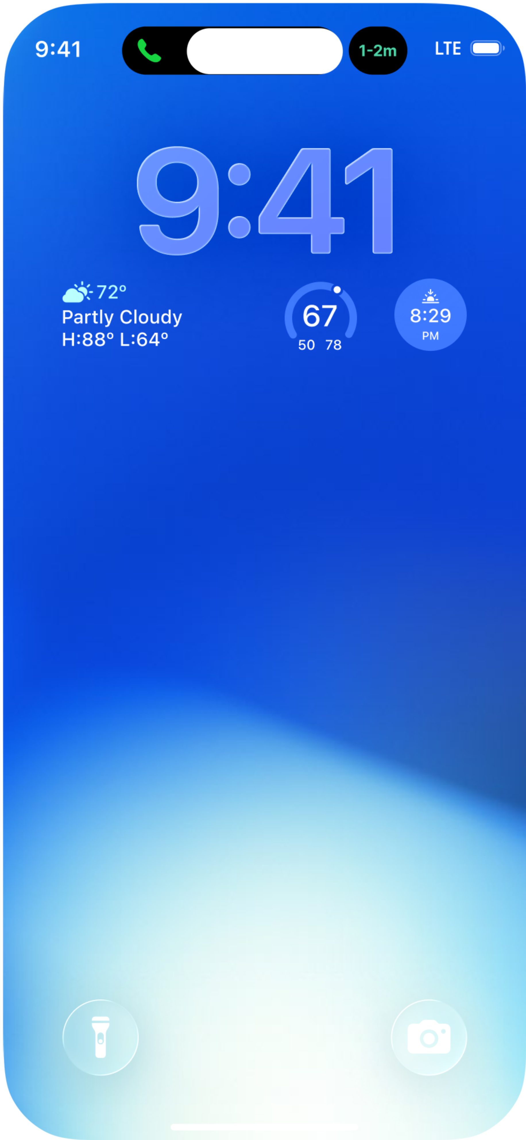 Live Activities – Minimal view