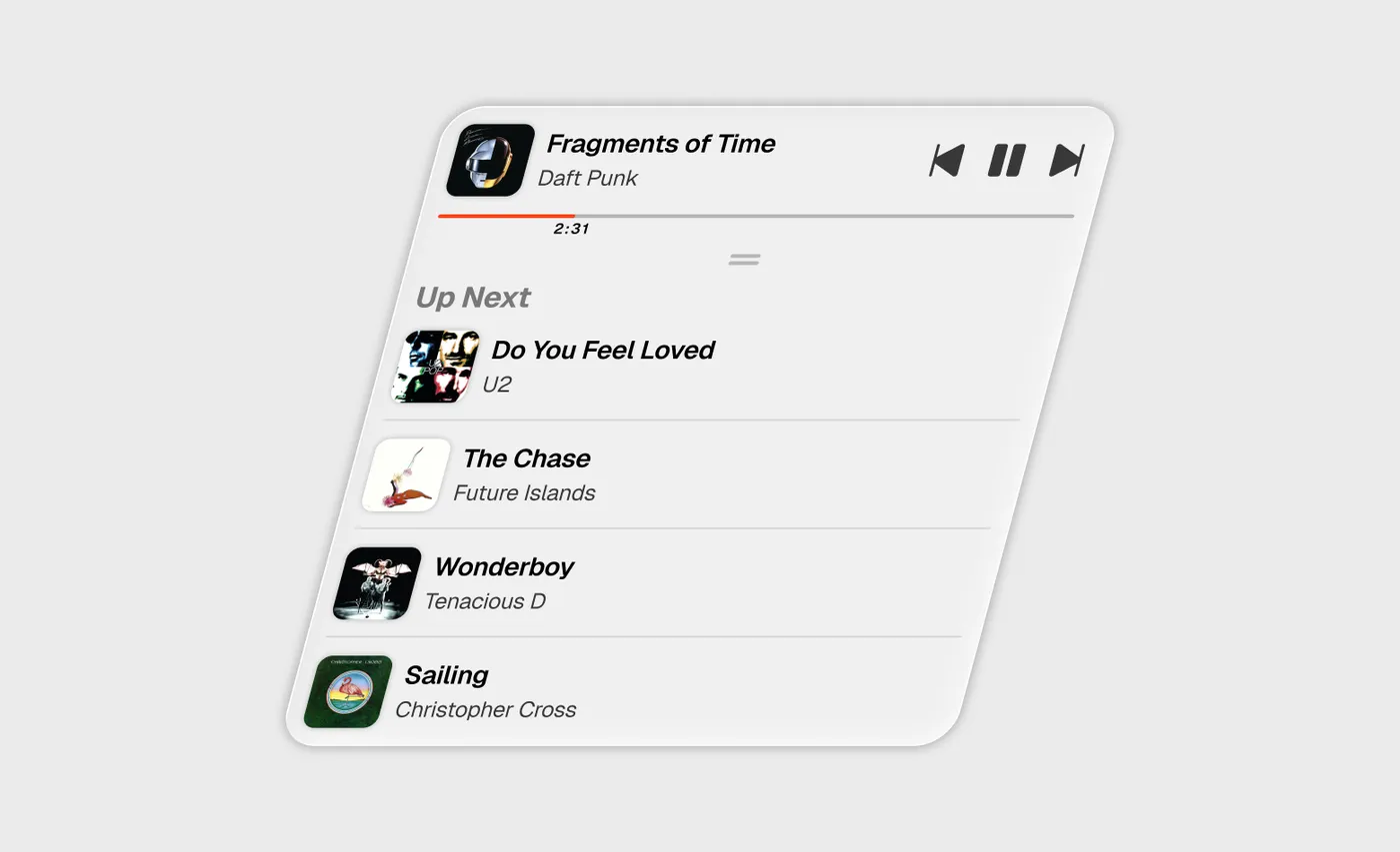 Music Box — Process