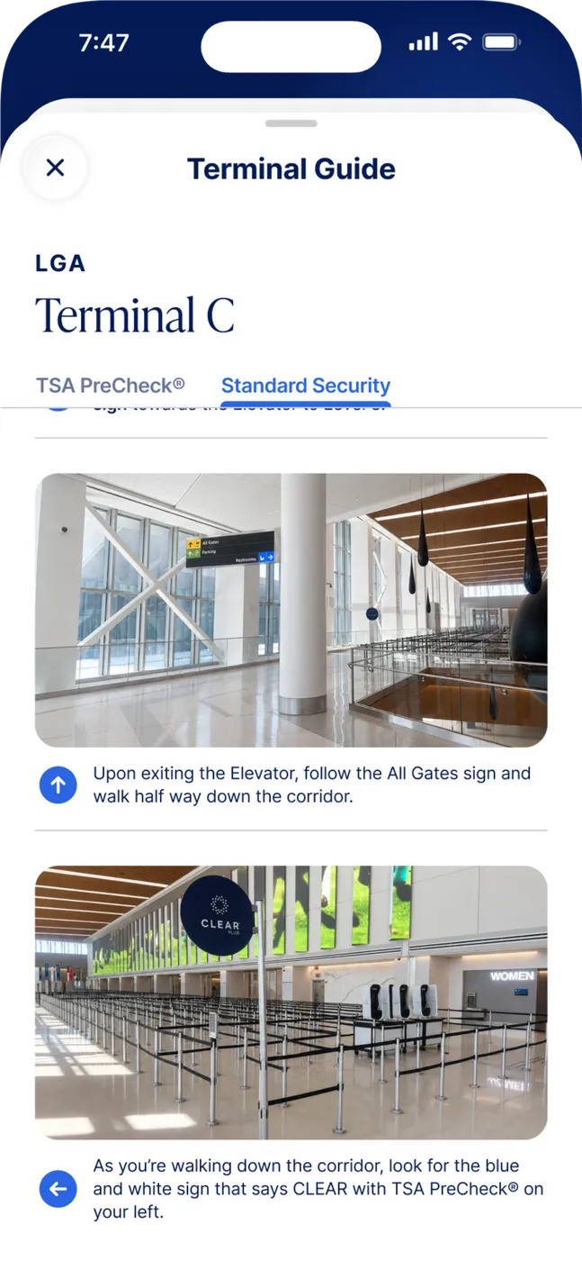 Terminal Guide — Before / After